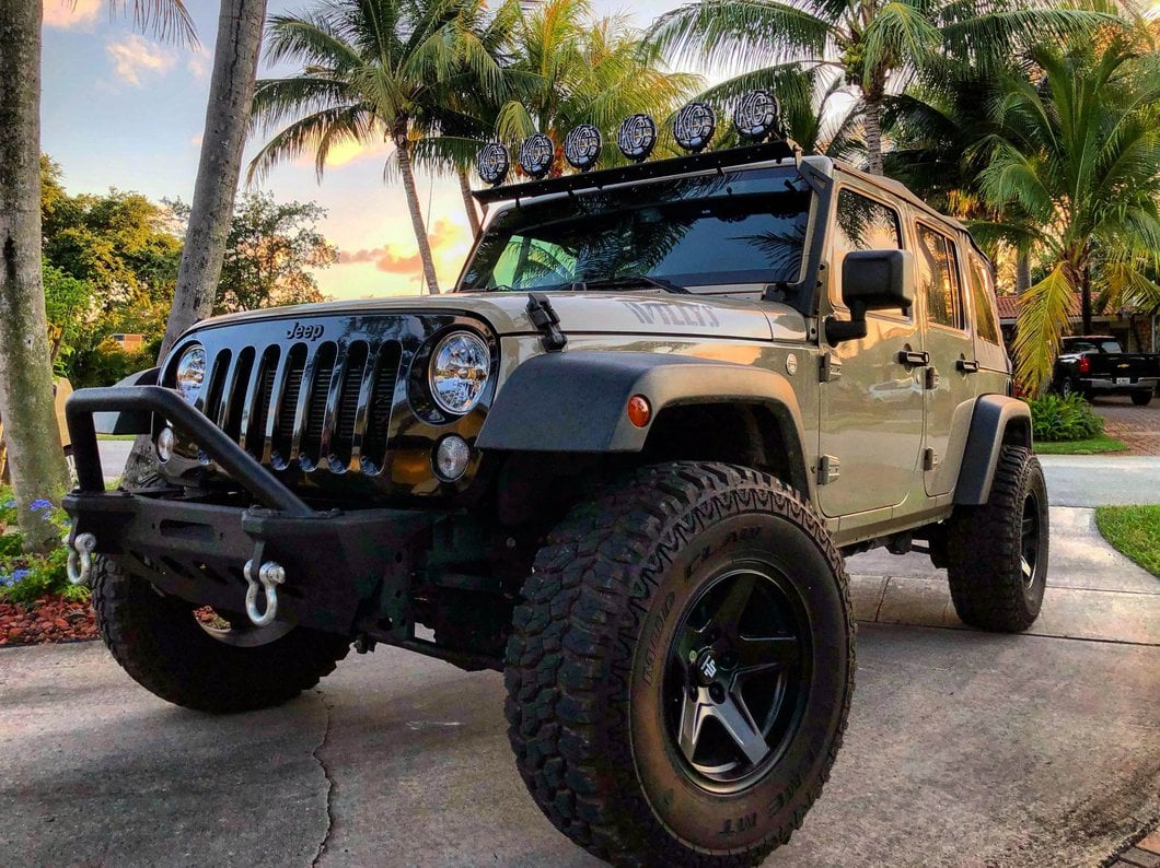 RedRock Stubby Front Bumper (07-18 Jeep Wrangler JK)