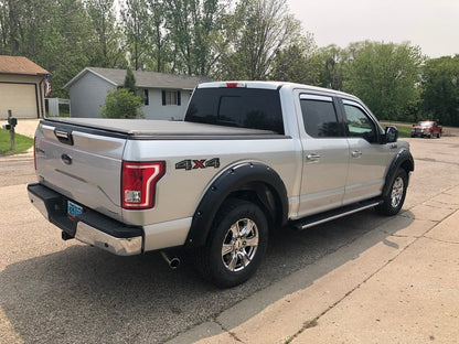 RedRock Rugged Look Body Side Moldings; Matte Black (09-20 F-150 SuperCrew)