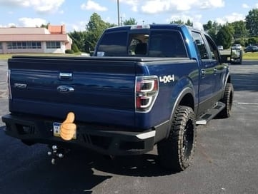 RedRock OE Replacement Fender Flares for Pre-Drilled Fenders (09-14 F-150 Styleside w/ OE Fender Flares)