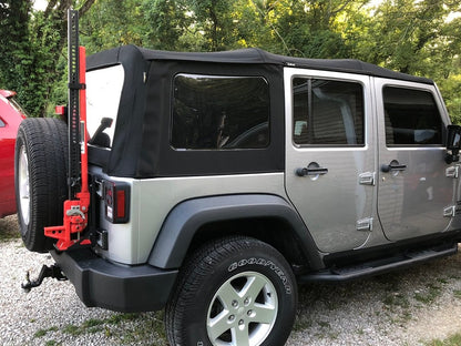 RedRock Hi-Lift Jack Tailgate Mounting Bracket (07-18 Jeep Wrangler JK)