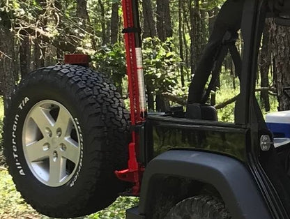 RedRock Hi-Lift Jack Tailgate Mounting Bracket (07-18 Jeep Wrangler JK)