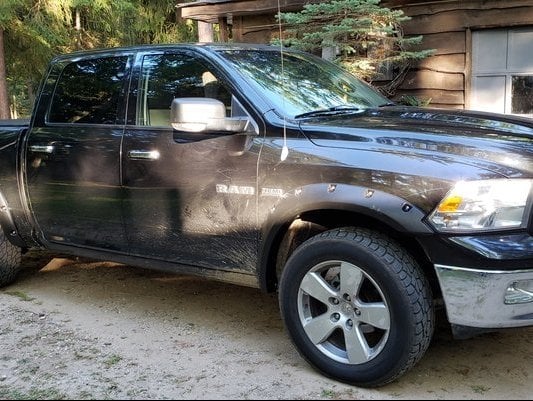 RedRock Pocket Style Fender Flares (09-18 RAM 1500, Excluding Rebel)