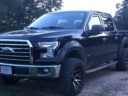 RedRock Pocket Style Fender Flares (15-17 F-150, Excluding Raptor)