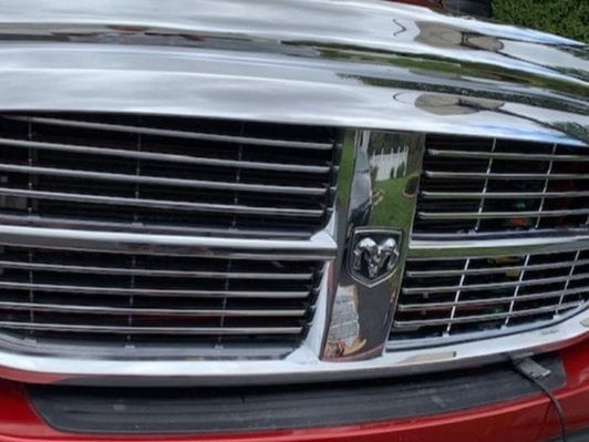 RedRock Replacement Insert for Factory Grille Housing; Chrome (06-08 RAM 1500)