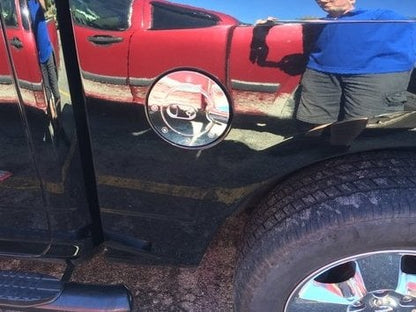 RedRock Fuel Door Cover; Chrome (09-14 RAM 1500)