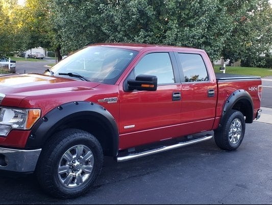 RedRock Pocket Style Fender Flares (09-14 F-150 Styleside, Excluding Raptor)
