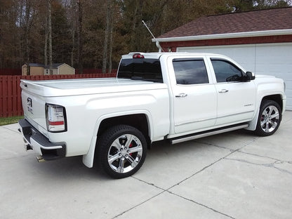 RedRock Rear Truck Cab Spoiler; Matte Black (14-18 Sierra 1500 Double Cab, Crew Cab)