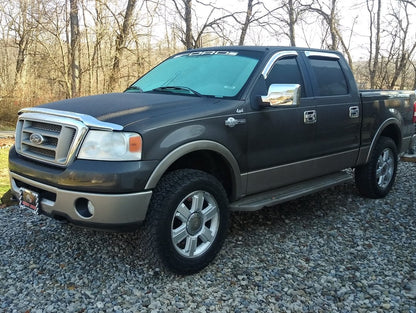 RedRock Mirror Covers; Chrome (04-08 F-150)