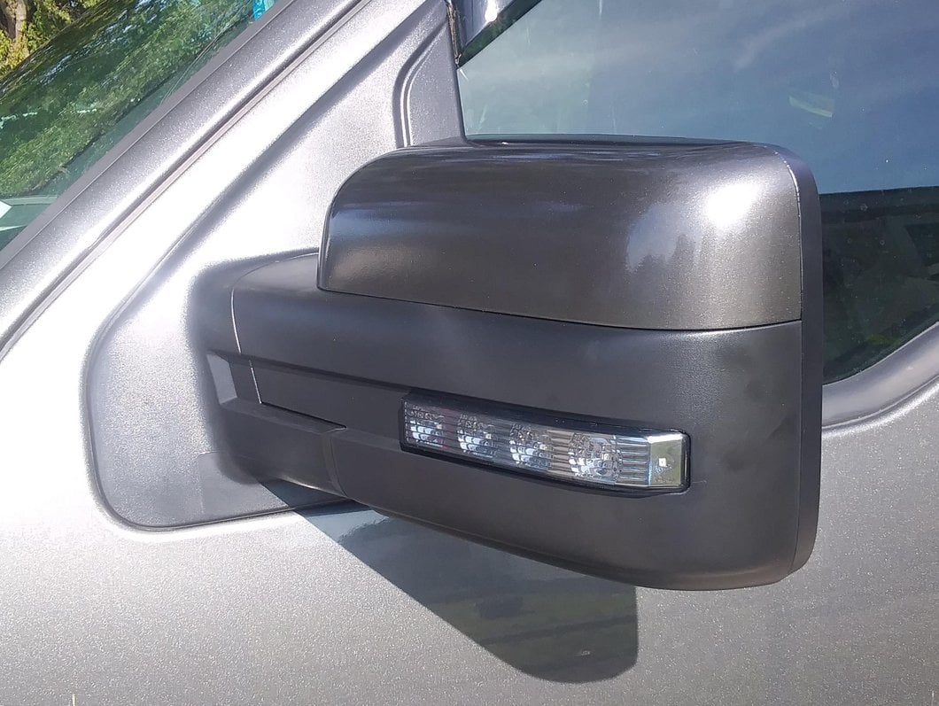 RedRock Performance Powered Heated Mirrors with LED Signals; Chrome (04-12 F-150)