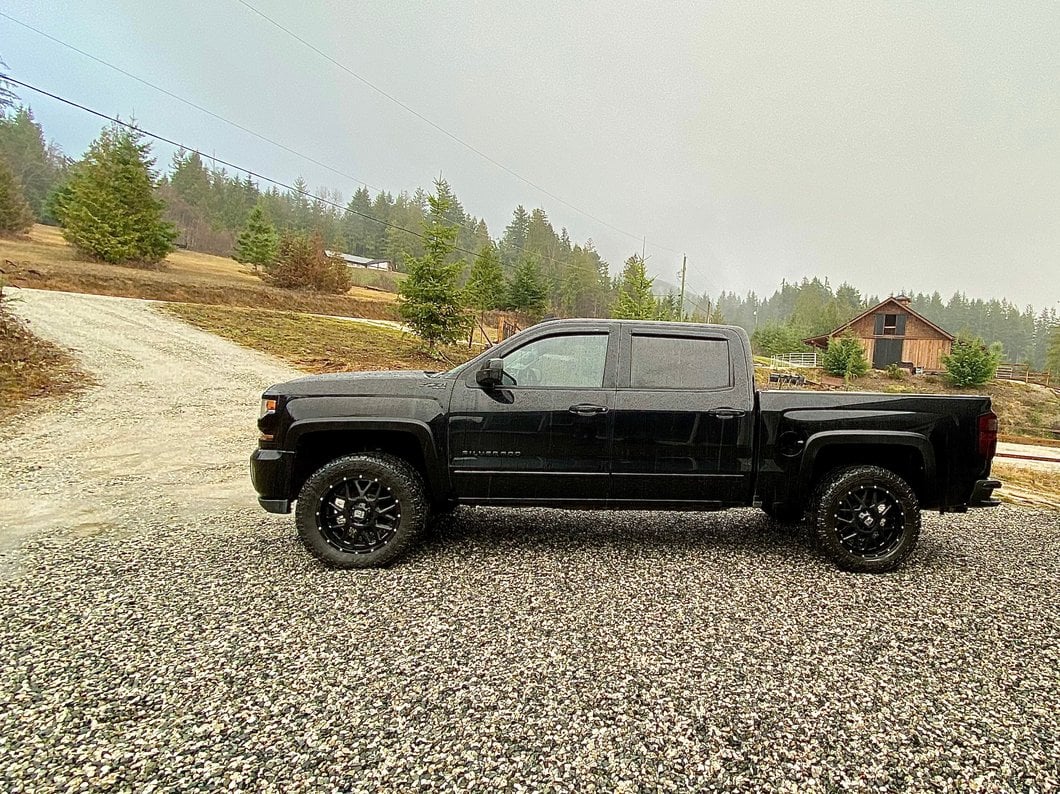 RedRock OEM Style Fender Flares (14-18 Silverado 1500)