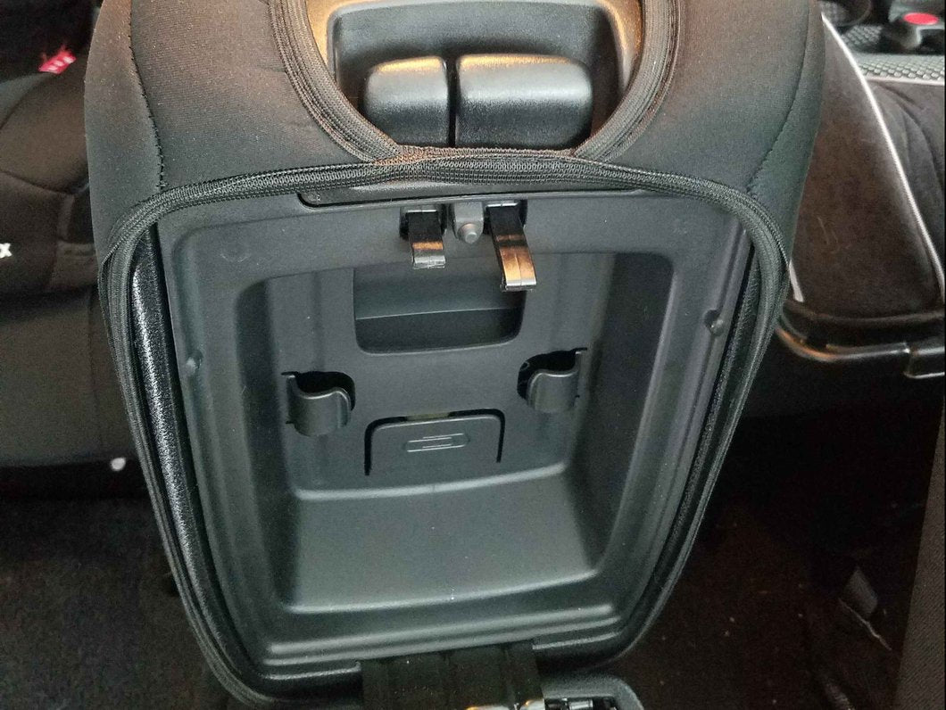 RedRock Neoprene Center Console Cover; Black (11-18 Jeep Wrangler JK)