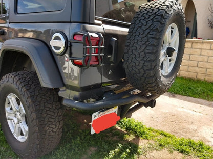 RedRock Rock Crawler Rear Bumper; Textured Black (18-25 Jeep Wrangler JL)
