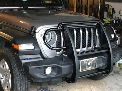 RedRock Grille Guard; Gloss Black (20-25 Jeep Gladiator JT)