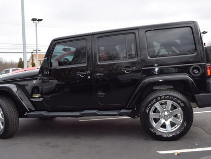 RedRock Molded ABS OE Style Side Step Bars (07-18 Jeep Wrangler JK 4-Door)