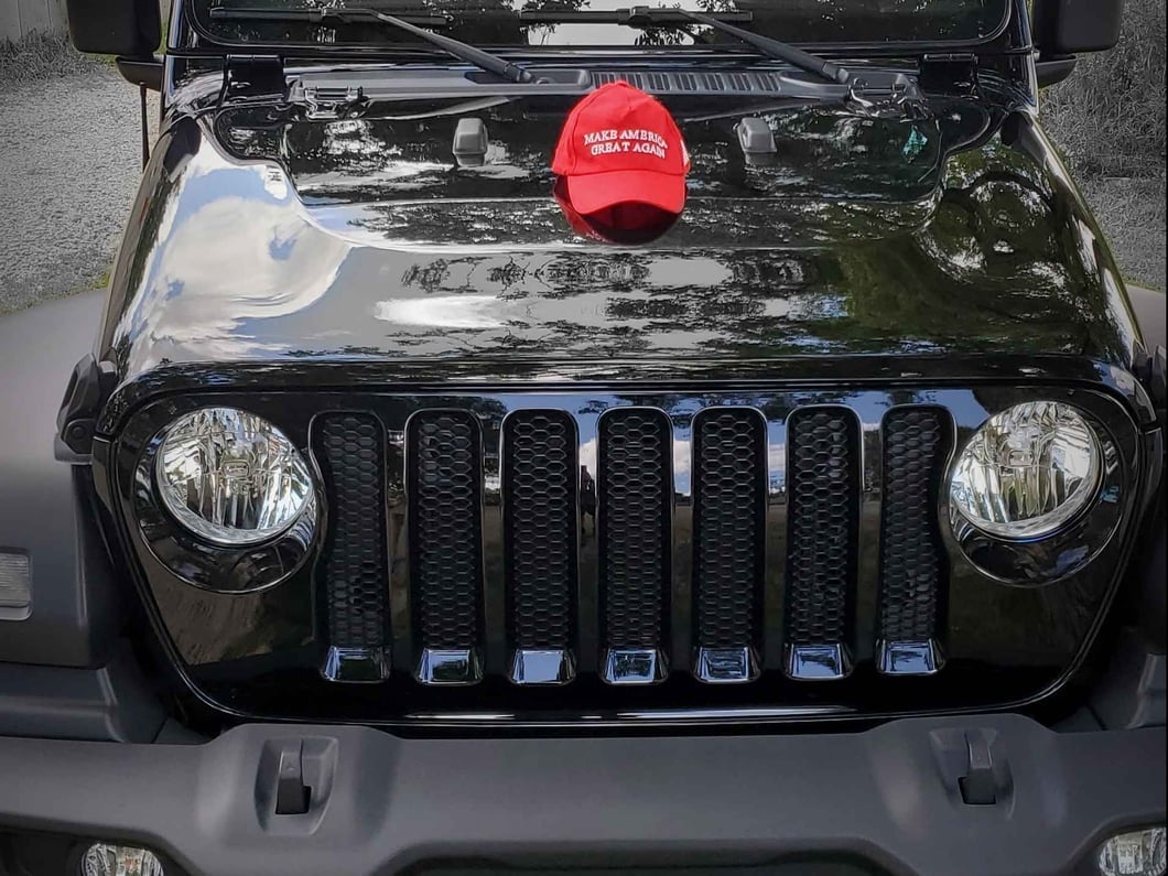 RedRock 3-Inch Round Curved Side Step Bars; Textured Black (18-25 Jeep Wrangler JL 4-Door)