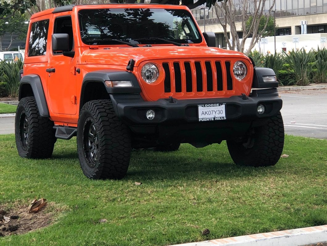 RedRock HD Drop Side Step Bars (18-25 Jeep Wrangler JL 2-Door)