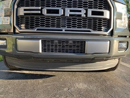 RedRock Baja Lower Grille Insert; Charcoal (15-17 F-150, Excluding Raptor)