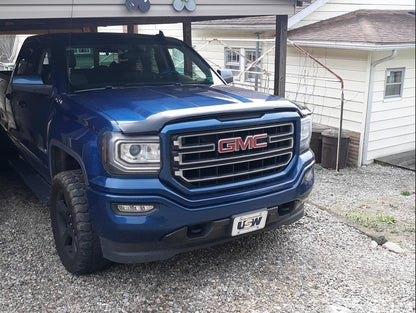 RedRock Bug Hood Deflector; Smoked (14-18 Sierra 1500)