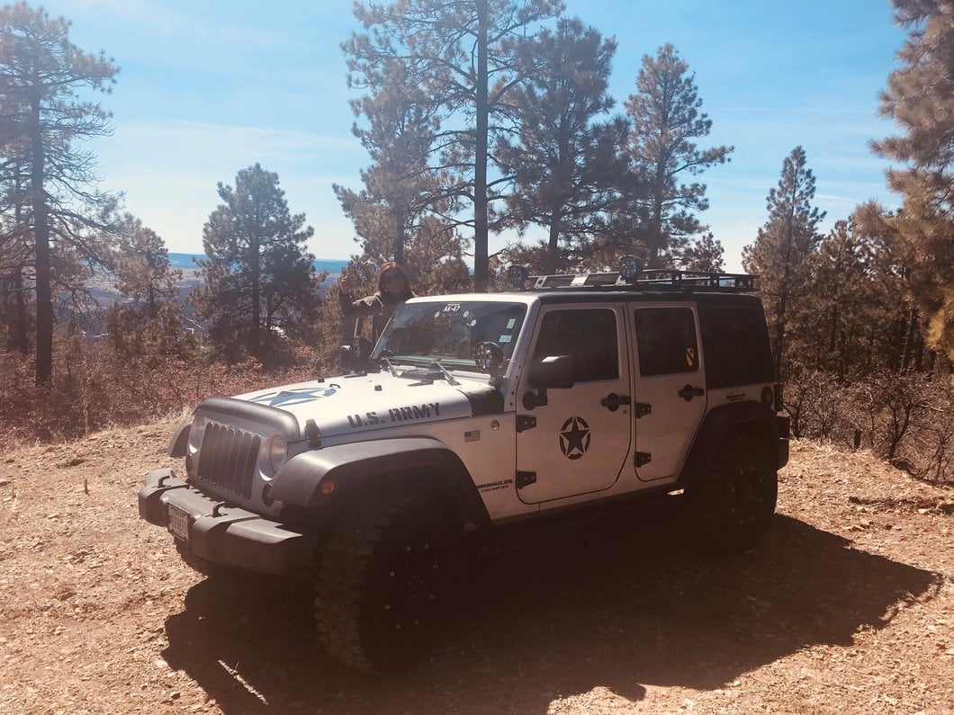 RedRock Hood Catch Kit; Black (07-18 Jeep Wrangler JK)