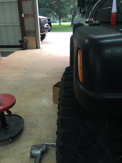 RedRock 1.50-Inch Wheel Spacers (87-06 Jeep Wrangler YJ & TJ)