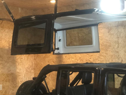 RedRock Manual Hard Top Hoist (07-18 Jeep Wrangler JK 4-Door)