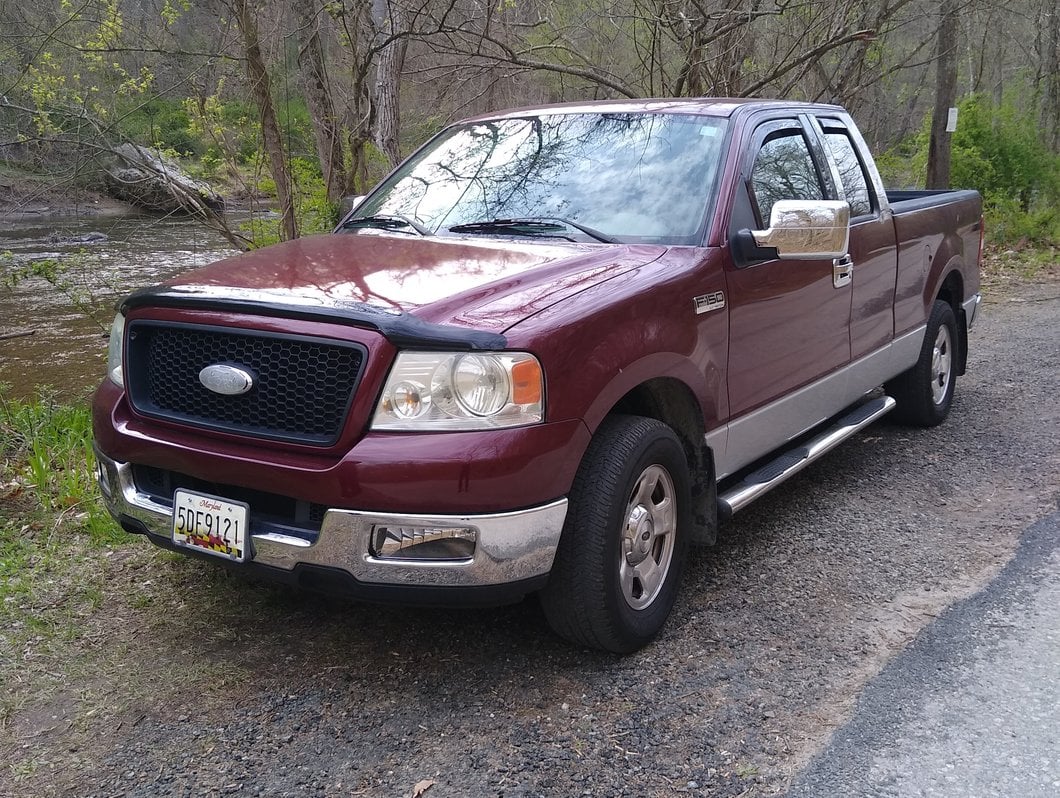 RedRock Mirror Covers; Chrome (04-08 F-150)