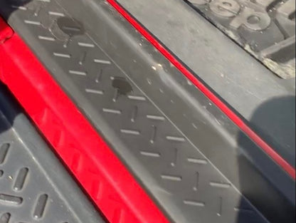 RedRock Door Sill Guards; Front Pair (07-18 Jeep Wrangler JK)