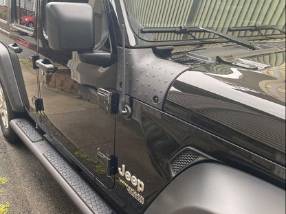 RedRock Cowl Body Armor; Textured Black (18-25 Jeep Wrangler JL, Excluding Mojave, 392, and 4xe)