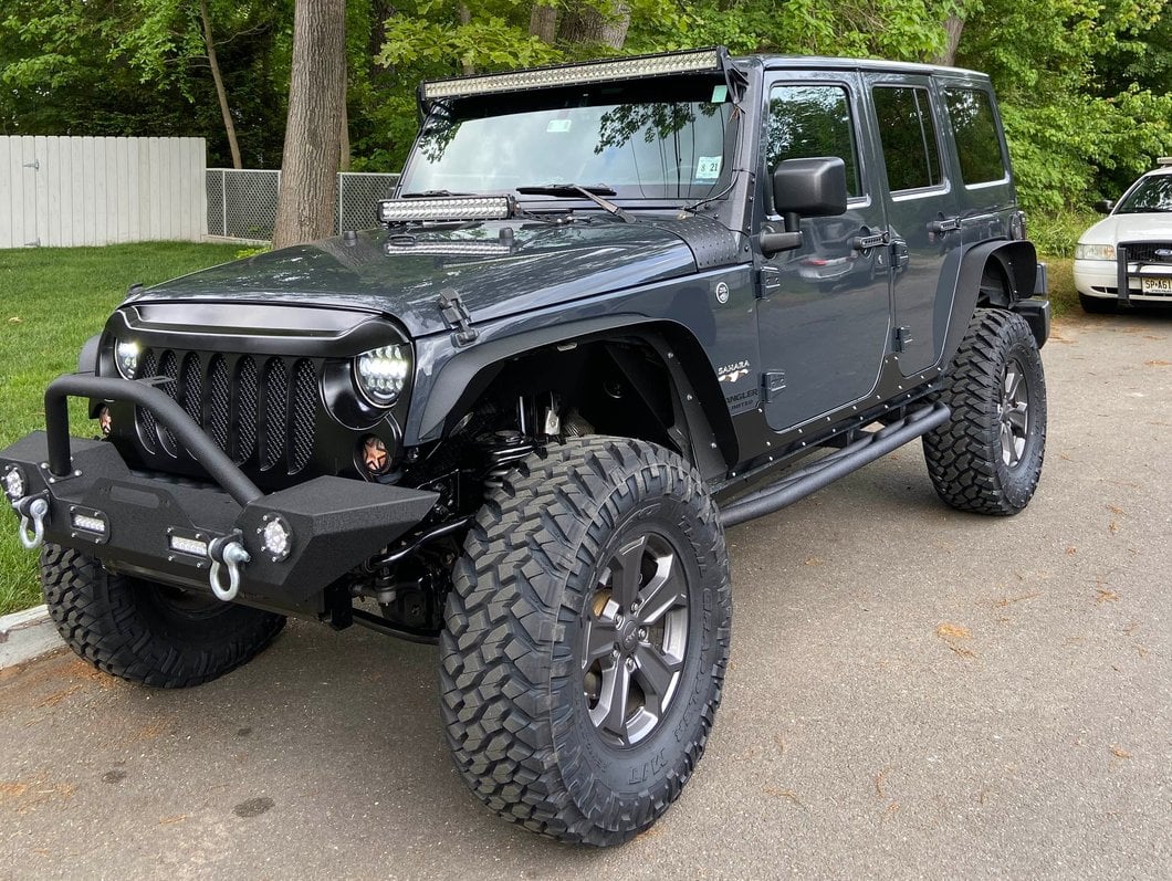 RedRock Rocker Guards (07-18 Jeep Wrangler JK 4-Door)