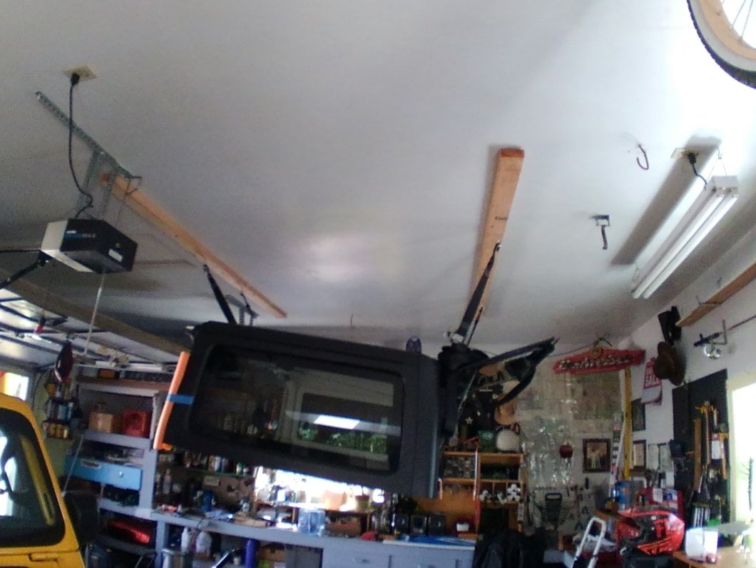 RedRock Manual Hard Top Hoist (18-25 Jeep Wrangler JL 2-Door)