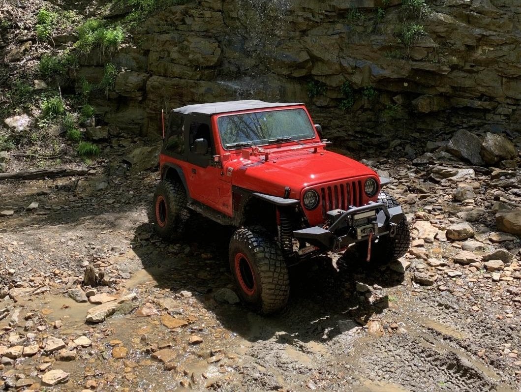 RedRock Farm Jack Hood Mount (87-06 Jeep Wrangler YJ & TJ)