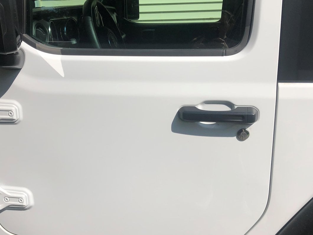RedRock Molded ABS OE Style Side Step Bars (18-25 Jeep Wrangler JL 2-Door)