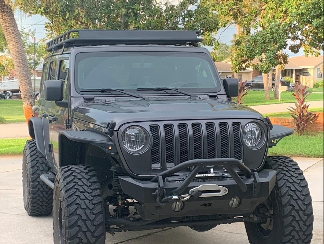 RedRock Full Length Roof Rack (18-25 Jeep Wrangler JL 4-Door)