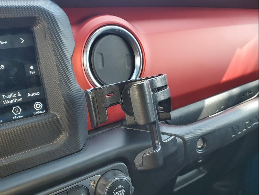 RedRock Alterum Series Multi-Function Cup Holder (18-25 Jeep Wrangler JL)