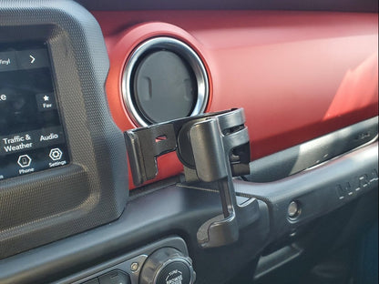 RedRock Alterum Series Multi-Function Cup Holder (18-25 Jeep Wrangler JL)