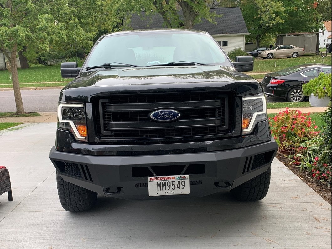 RedRock Bug Hood Deflector; Smoked (09-14 F-150, Excluding Raptor)