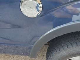 RedRock Fuel Door Cover; Chrome (09-14 F-150 Styleside)