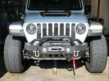 RedRock Crawler Stubby Winch Front Bumper (20-25 Jeep Gladiator JT)
