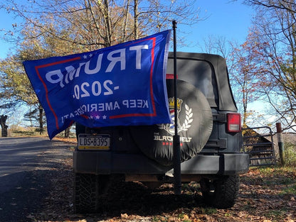 RedRock Hitch; Textured Black (07-18 Jeep Wrangler JK)