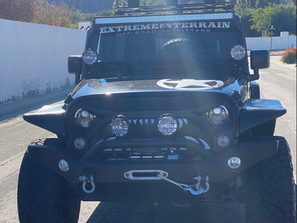 RedRock Open Wide Grille (07-18 Jeep Wrangler JK)