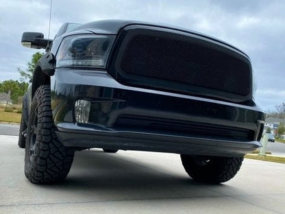 RedRock Wire Mesh Upper Grille Insert; Black (13-18 RAM 1500, Excluding Rebel)