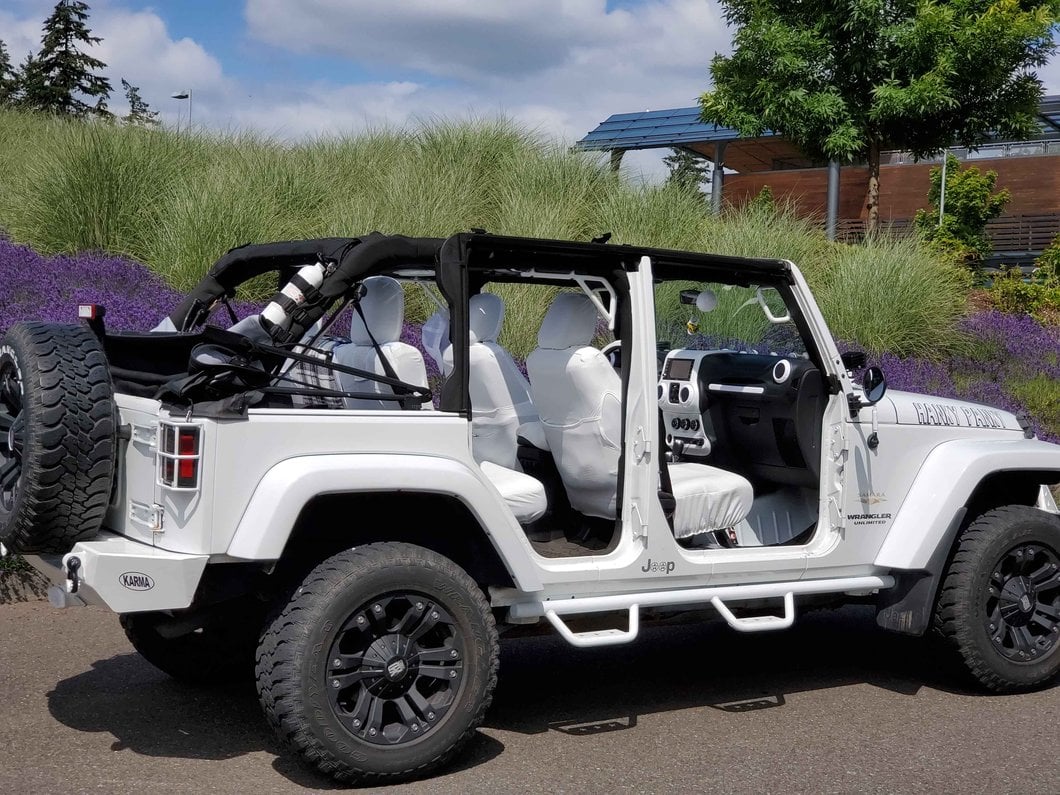 RedRock Roll Bar Fire Extinguisher Mount (07-18 Jeep Wrangler JK)