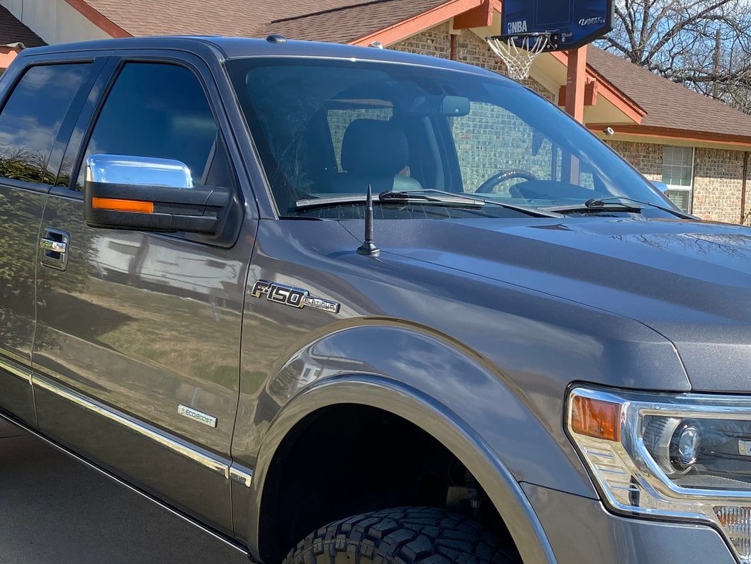 RedRock Billet Aluminum Bullet Style Antenna (09-14 F-150)