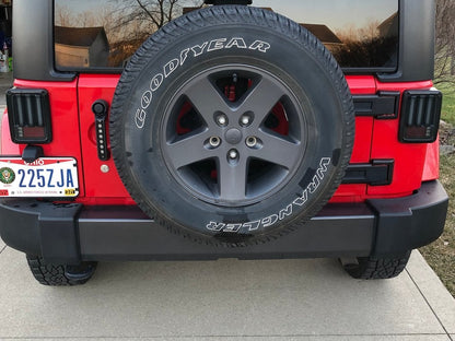 RedRock LED Third Brake Light; Smoked (07-18 Jeep Wrangler JK)