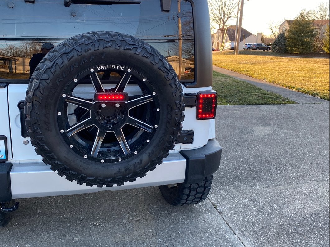 RedRock LED Third Brake Light; Smoked (07-18 Jeep Wrangler JK)