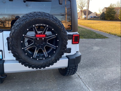 RedRock LED Third Brake Light; Smoked (07-18 Jeep Wrangler JK)