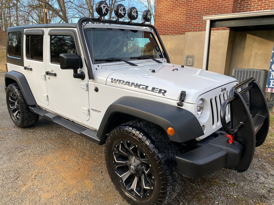 RedRock Light Bar; Gloss Black (07-18 Jeep Wrangler JK)