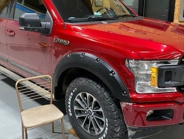 RedRock Rugged Look Body Side Moldings; Matte Black (09-20 F-150 SuperCrew)