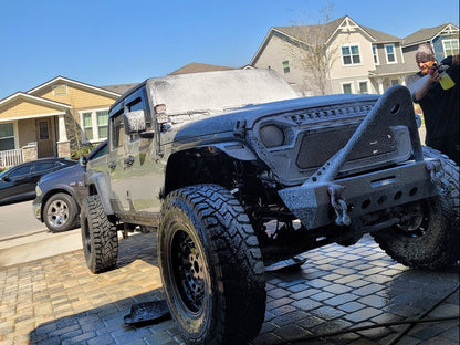 RedRock Mid-Width Winch Front Bumper with Stinger (20-25 Jeep Gladiator JT)