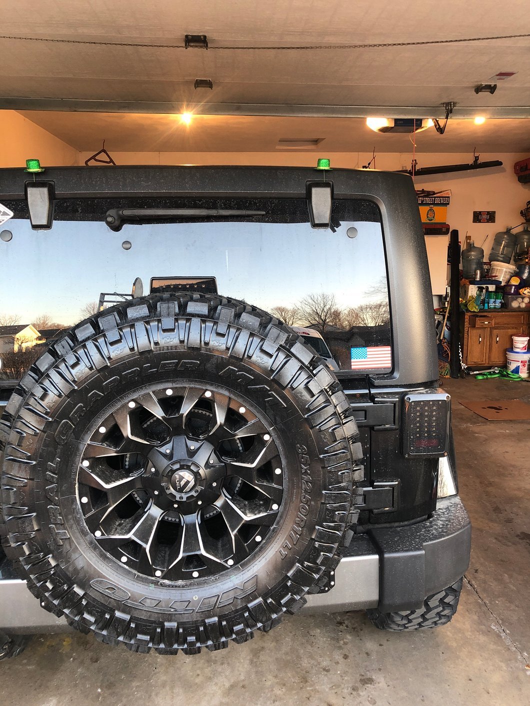 RedRock LED Third Brake Light; Smoked (07-18 Jeep Wrangler JK)